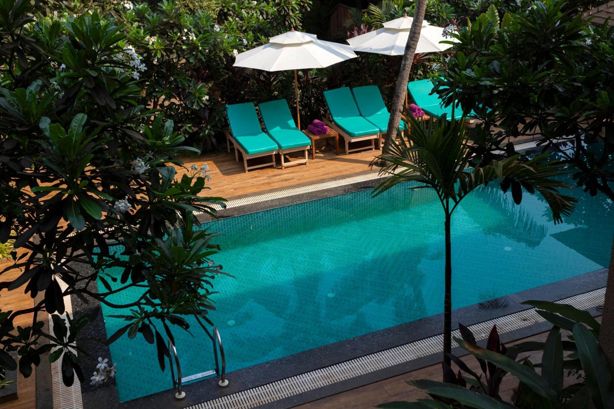 Super Deluxe Pool View Room Balcony complimentary Kayaking on Massage session Happy Hours 21 from 11 am to 8 pm on selected brands